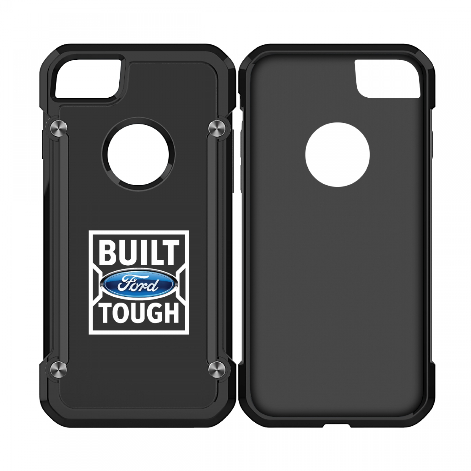 Ford Built Ford Tough iPhone 7 iPhone 8 TPU Shockproof Black Cell Phone Case